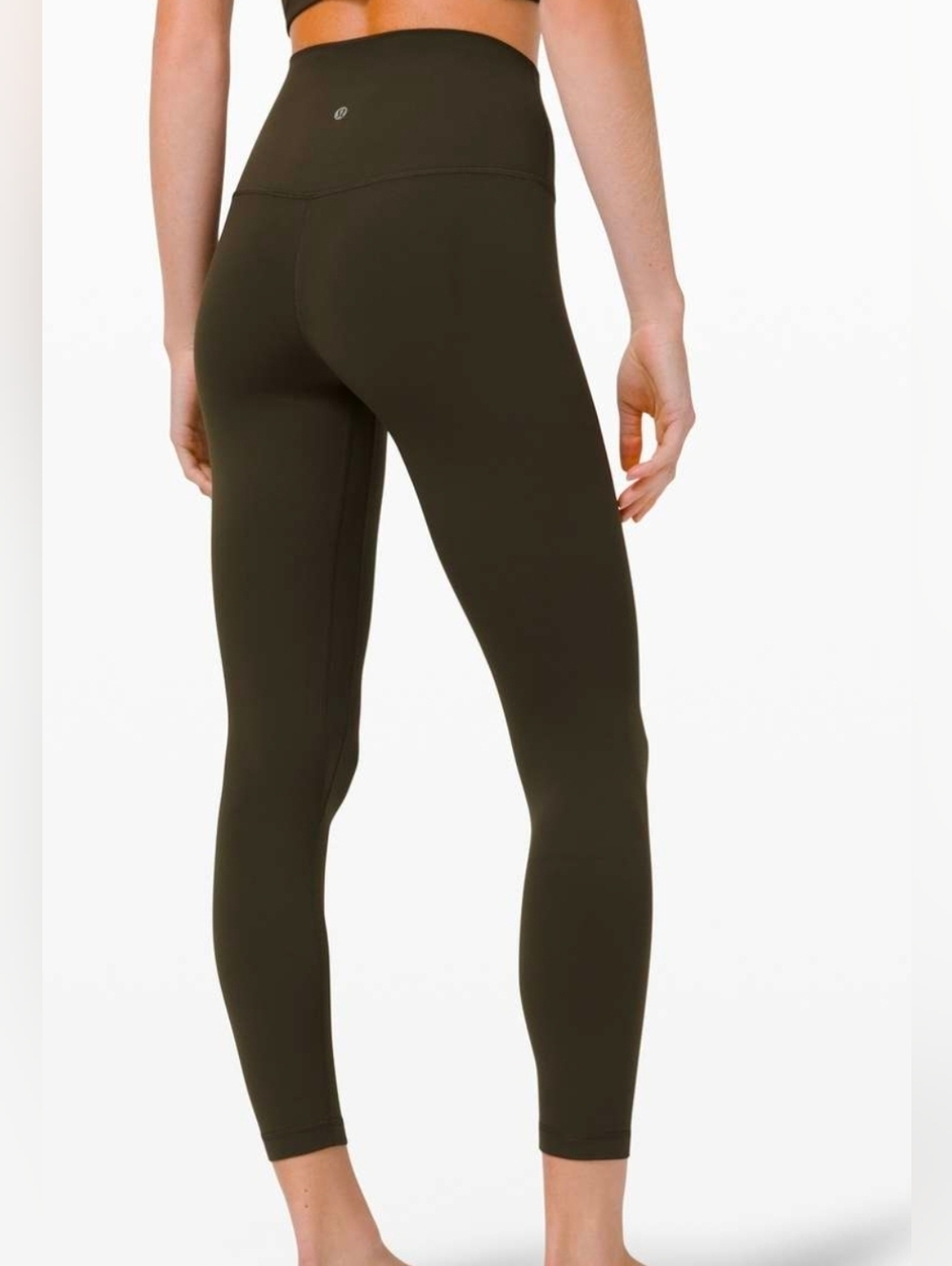 Lululemon Align Leggings In Daek Olive Green | Size 2 | Highrise